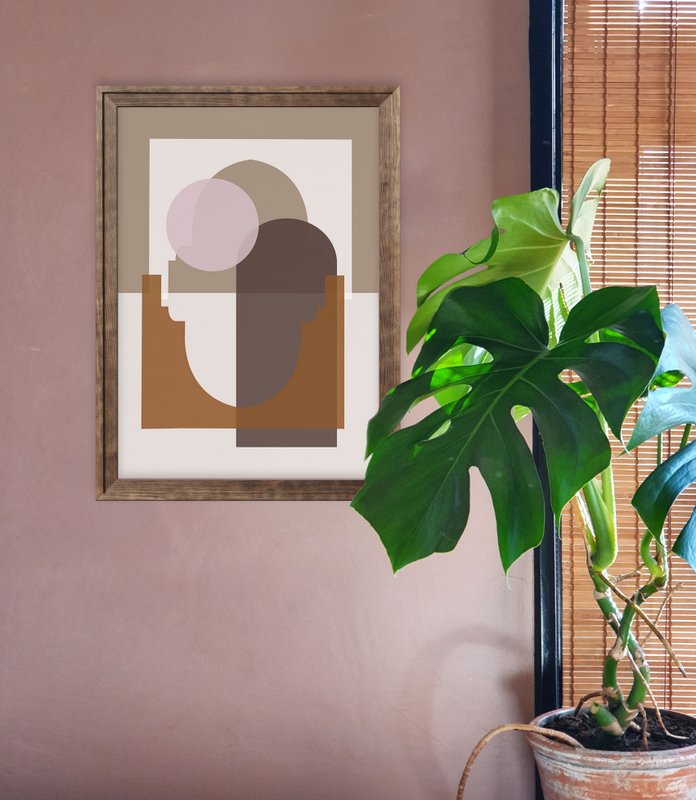 Poster A3 - Alba di Marrakech - Beige