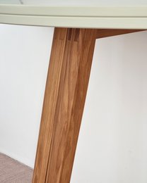 Stół półokrągły rozkładany Mawi