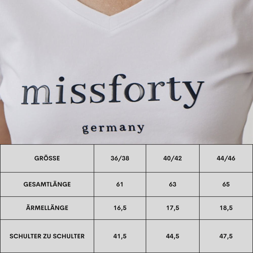 Jersey shirt white missforty