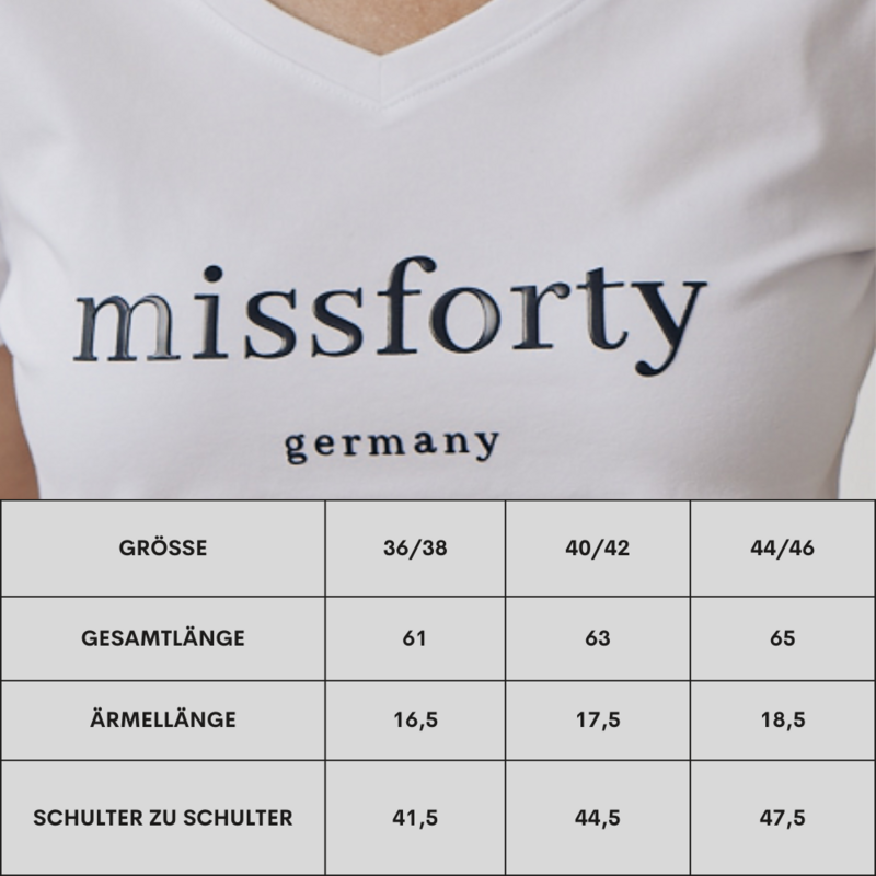 Jersey shirt white missforty