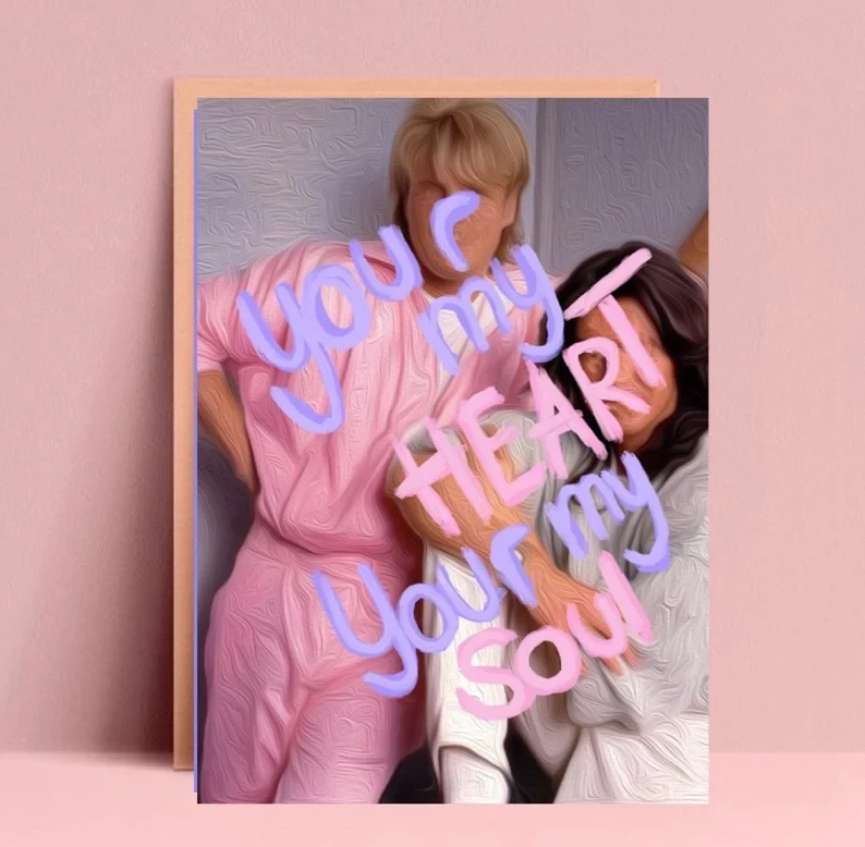 Your my heart your my soul- Postkarte