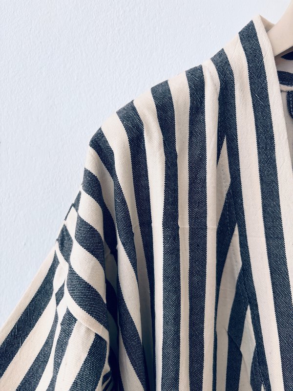 KIMONO - MEDITERRANEAN - BLACK - WHITE FAIR
