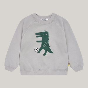 Sweatshirt Krokodil 100% Baumwolle soft touch