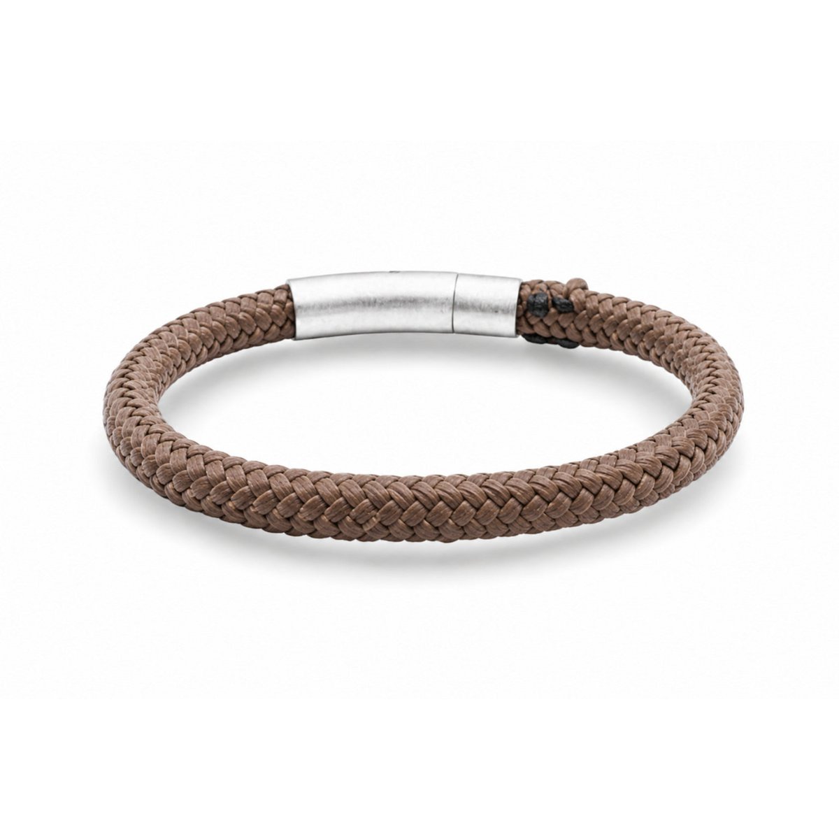 Bracelet corde 6mm - Collection Ruyter | Édition argent