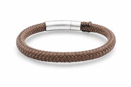 Pulsera de cuerda 6mm - Colección Ruyter | Edición plata