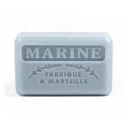 5 Marseille-style marine soap bars, 125g each. Made in Marseille, France.
