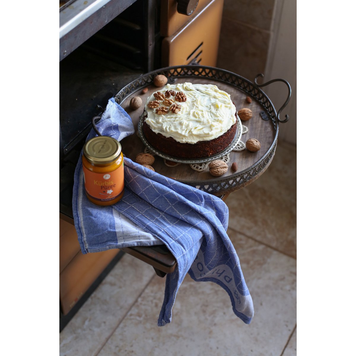 Hokkaido-puree puree 100 % puree unseasoned organic for pumpkin pie & co