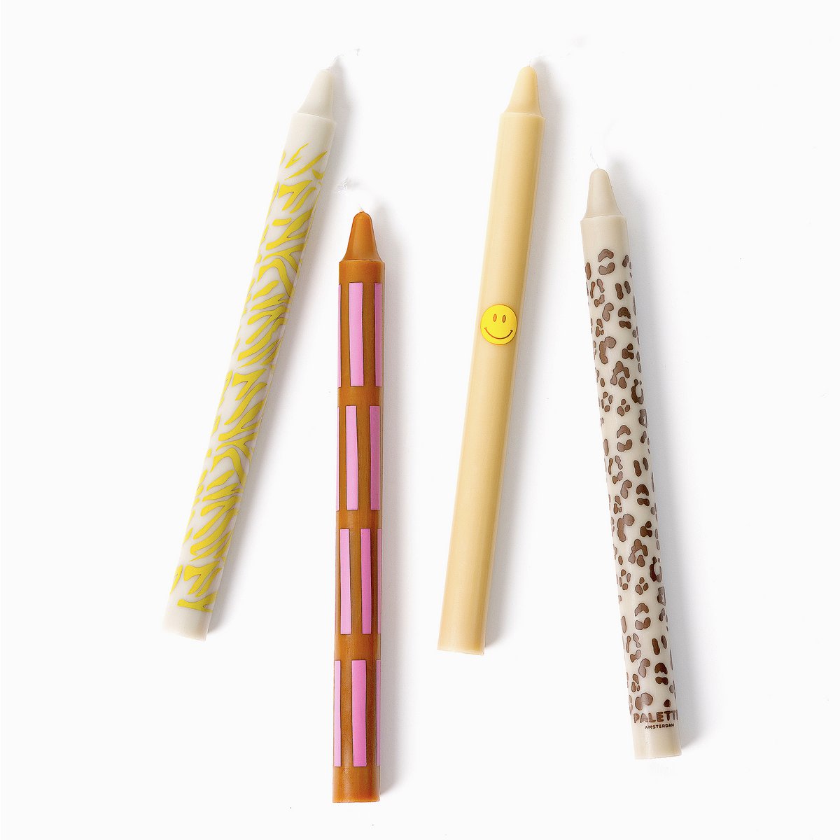Print Dinner candles - Set of 4 - Urban Jungle