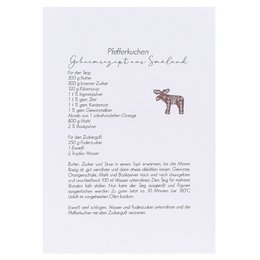 Postkarte - Pfefferkuchen