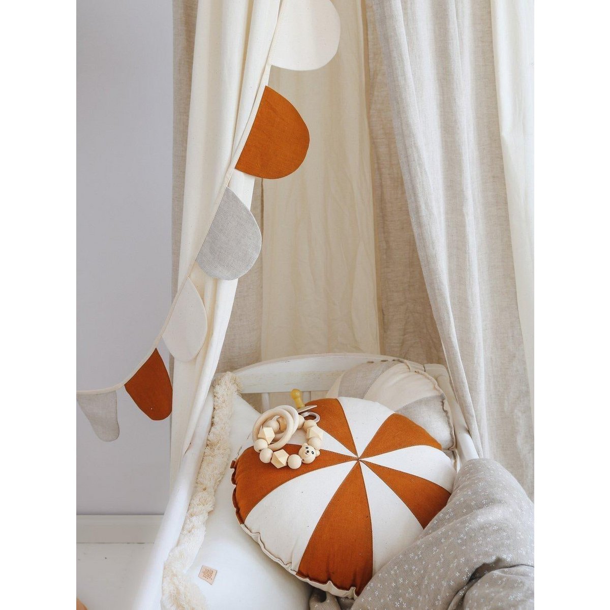 Almohada Patchwork “Caramelo Caramelo”