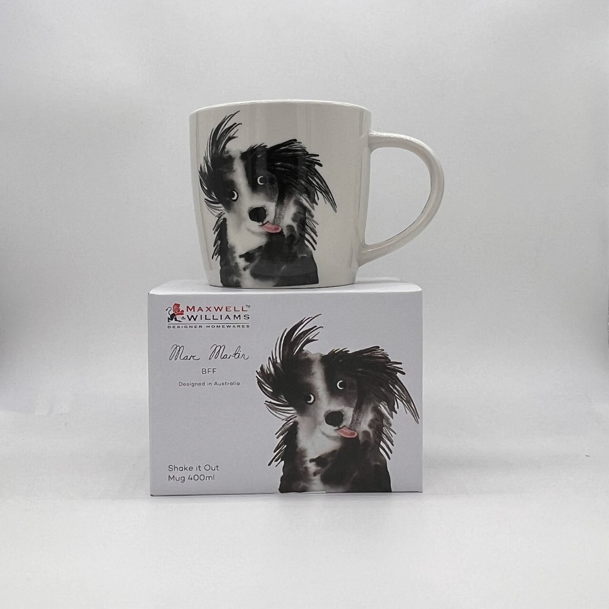 M&W FURRY FRIENDS Mug 400ml, Shaker it Out, giftbox