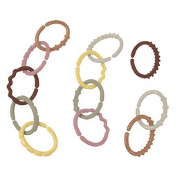 Edushape -koblingsstykker Grundlæggende Boho Chic - 12 stykker