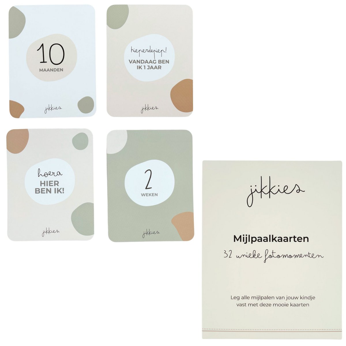 Mijlpaalkaarten - 32 unieke momenten - Eerste levensjaar