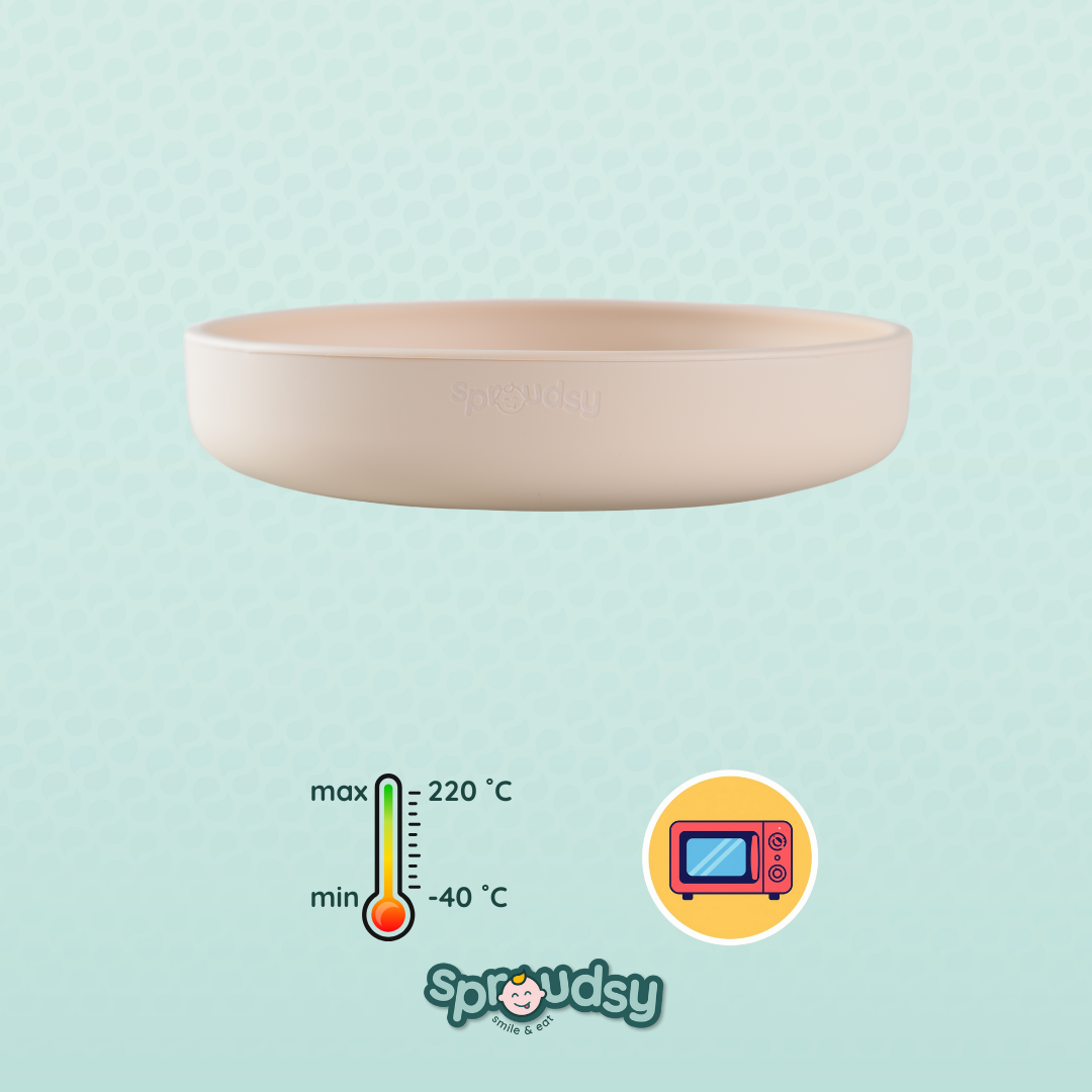 Baby plate with suction cup – Serene