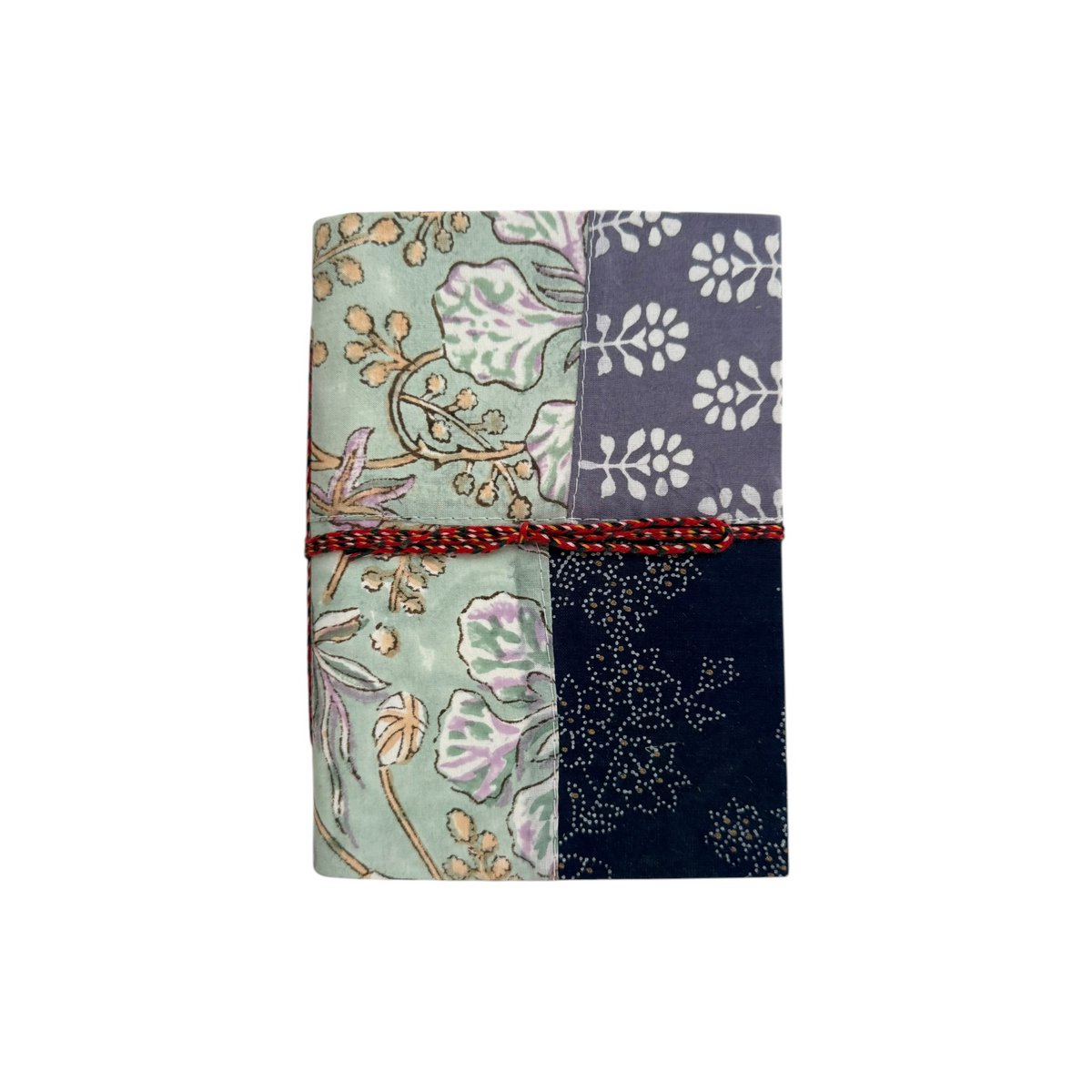 Nachhaltiges Notizbuch Patchwork 17,5 x 13 cm