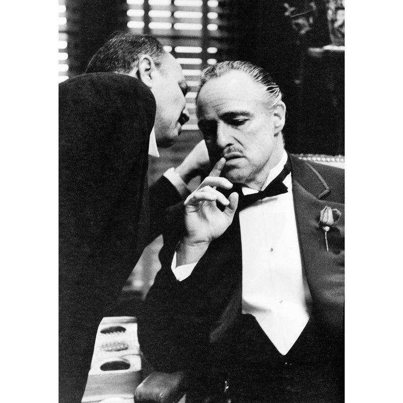 Acrylglasbild - Marlon Brando