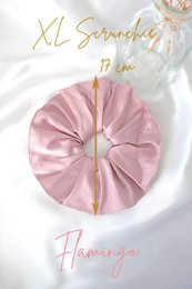 "Babekleuren" | Handgemaakte zijden scrunchies-set