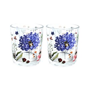Nectar Meadows Set of 2 Glass Tumblers 250ml
