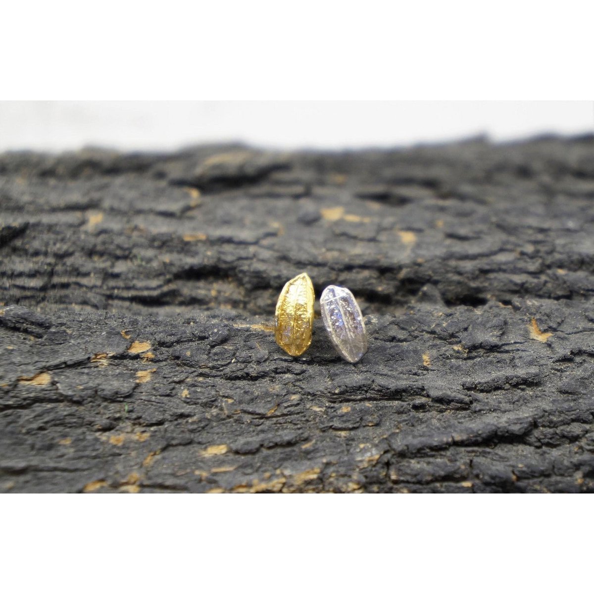 Real Olive Leaf Earrings, Handmade Nature Jewelry, Organic Tree Studs, Gift for Success & Longevity, Gold or Sterling Silver 925