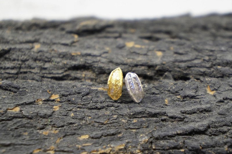 Real Olive Leaf Earrings, Handmade Nature Jewelry, Organic Tree Studs, Gift for Success & Longevity, Gold or Sterling Silver 925