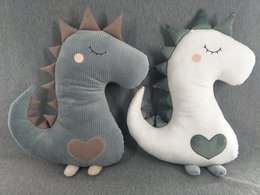 2 ASSORTEREDE DINOSAURPUDER