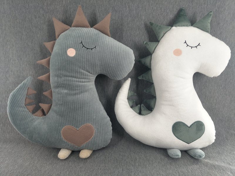 2 ASSORTIMENT DINOSAURUS KUSSEN