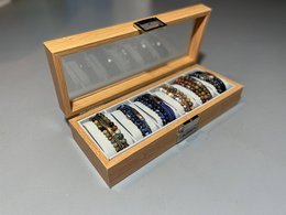 Armband display, koffer 6 kussens