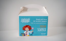 BubblyBubbles® - KidsLab Sæbekasse - Startsæt komplet