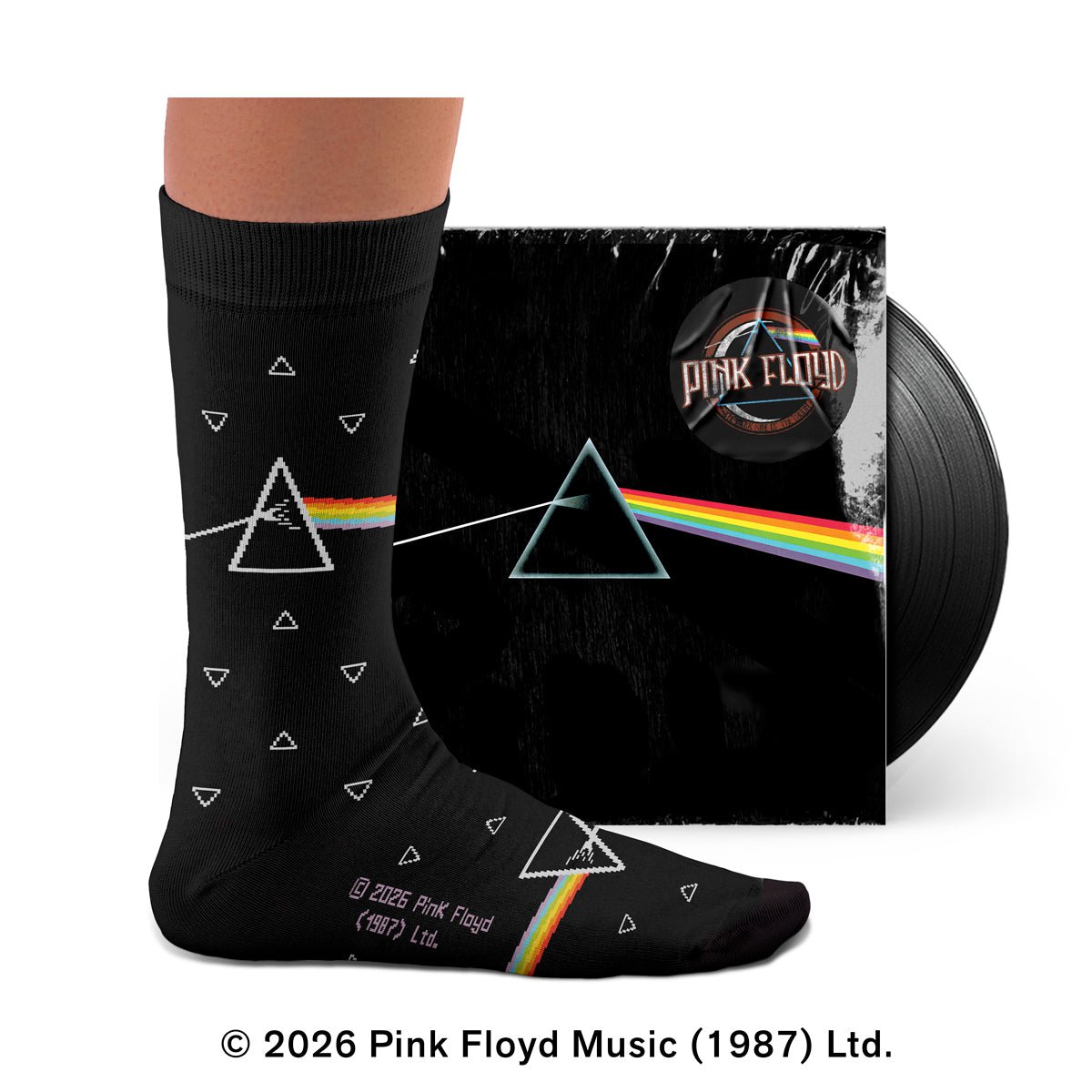 Pink Floyd, côté obscur de la lune Chaussettes
