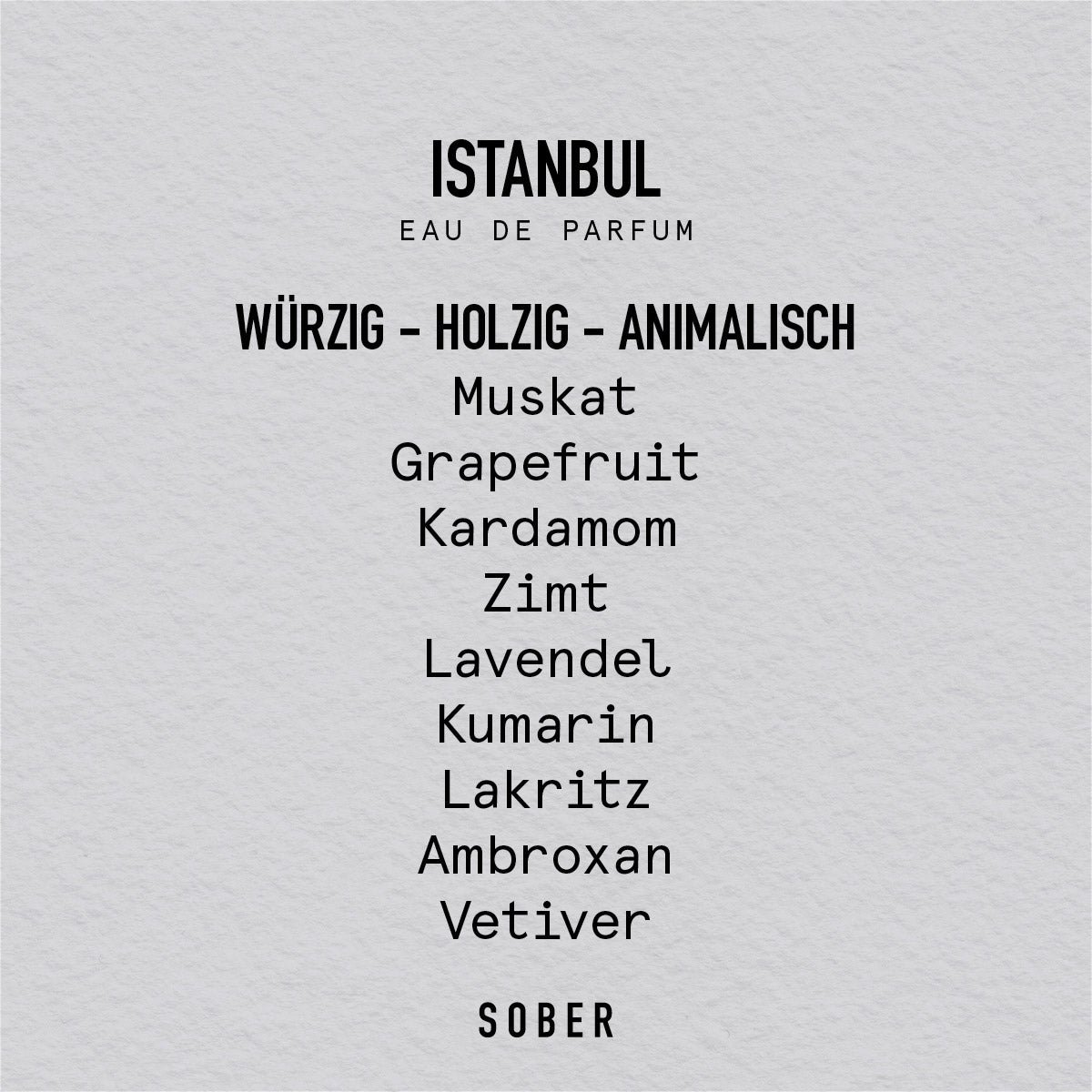 ISTANBUL - Eau de Parfum