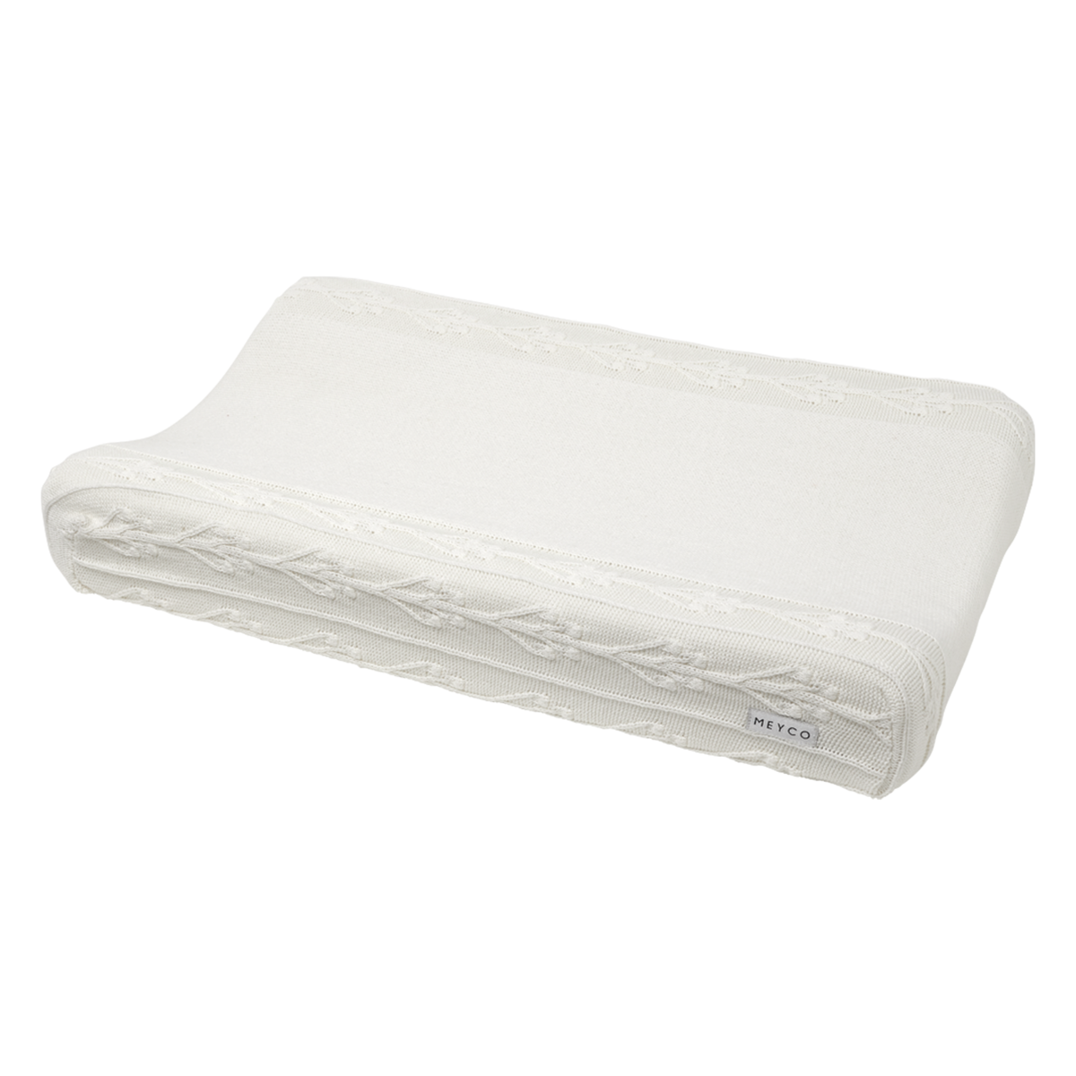 Changing pad cover Romantic flower Offwhite