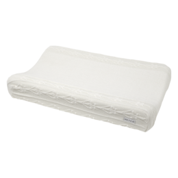 Changing pad cover Romantic flower Offwhite