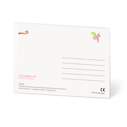 Pink Pegacorn Postcard