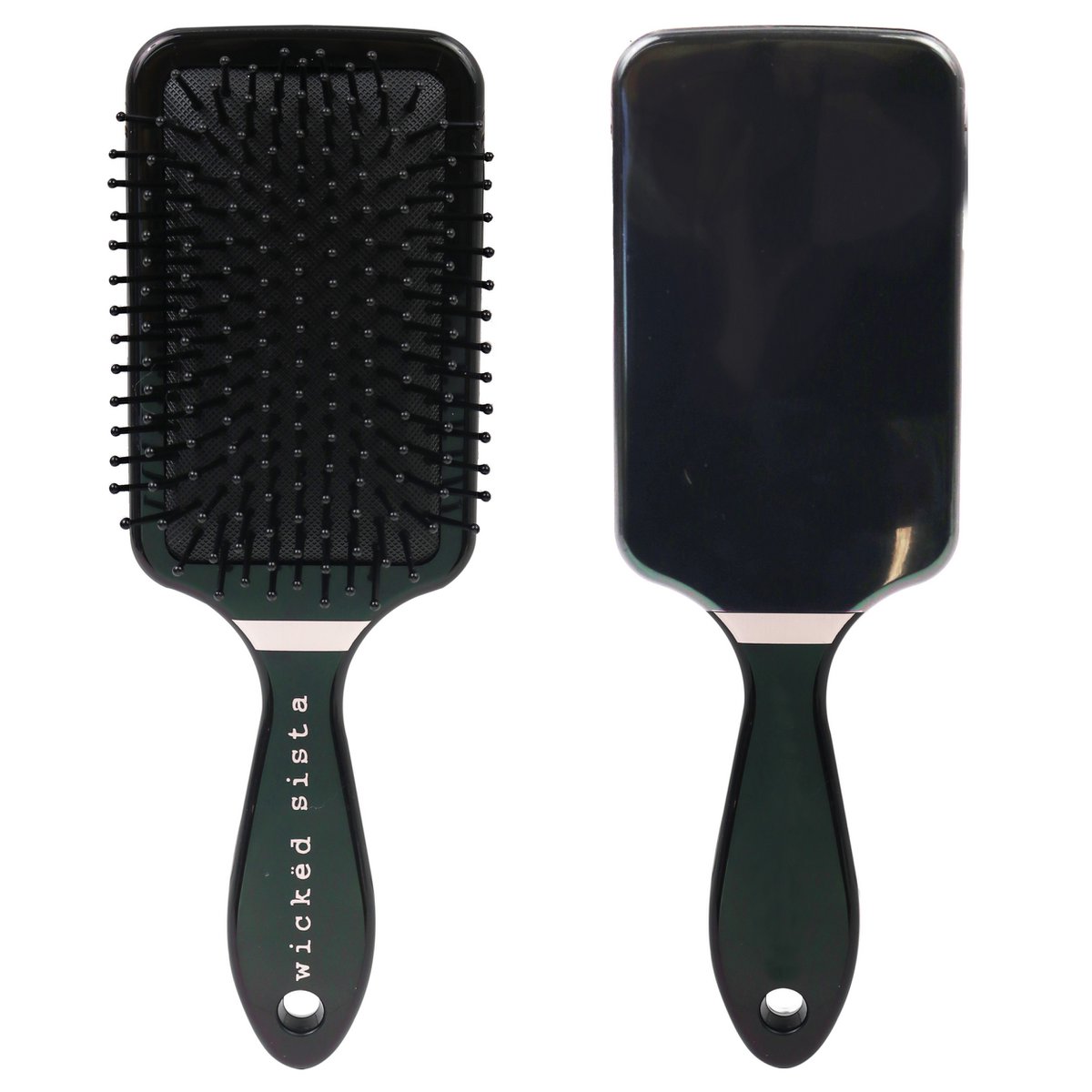 Hairbrush Rose Gold Hexagon