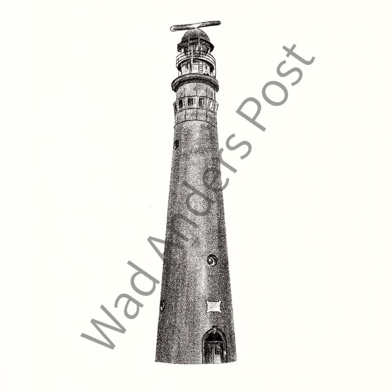 Noordertoren Schiermonnikoog Postkarte