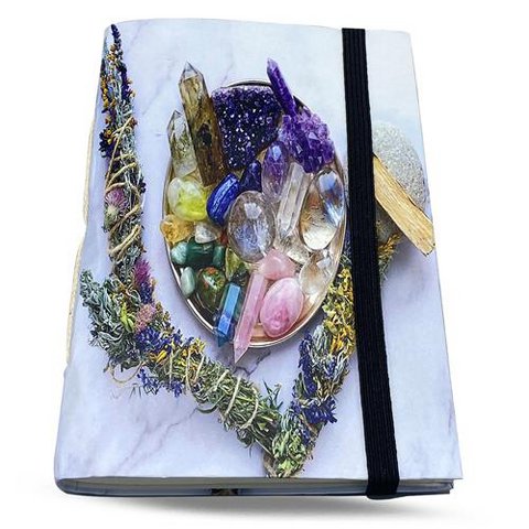 Power of Crystals Notitieboek 15 x 10 cm