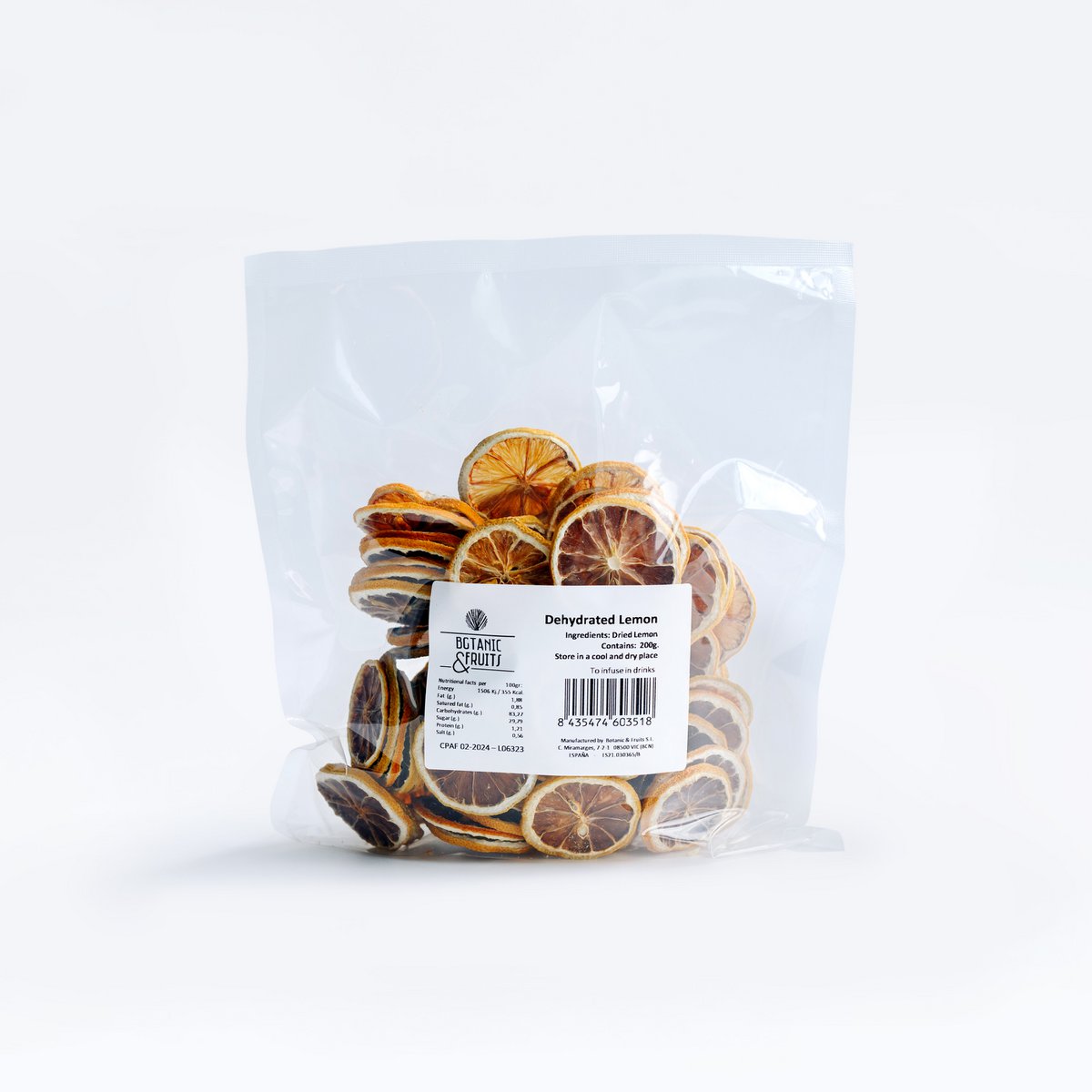Dried lemon bulk bags