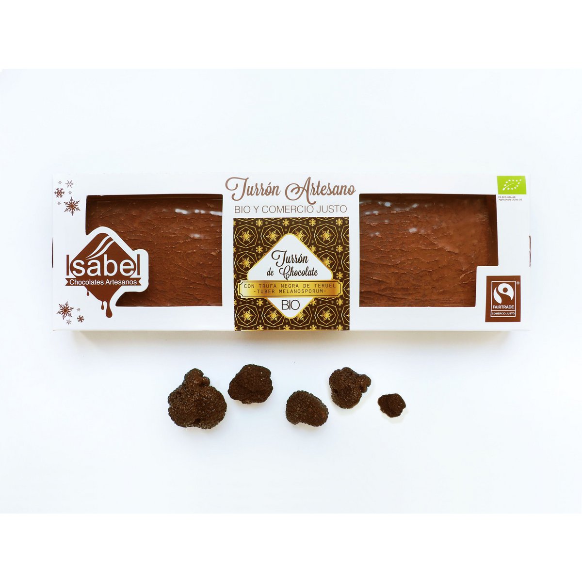 Nougat Artisan BIO - Chocolat à la Truffe Noire de Teruel (Tuber Melanosporum)