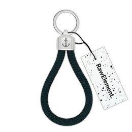 RAW ELEMENT Llavero de ancla - Cuerda de escalada de cuerda náutica - Inspirada en la naturaleza, para hombres y mujeres | Originales y hechos a mano