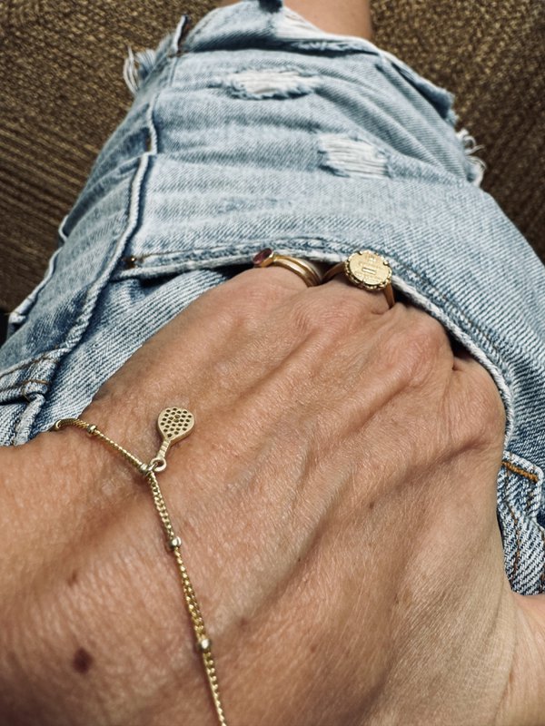 Mini-Padel Racket Bracelet