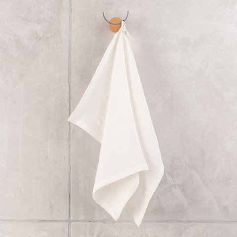 Linen tea towel | off-white