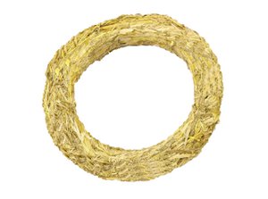 Straw wreath Ø20x3cm