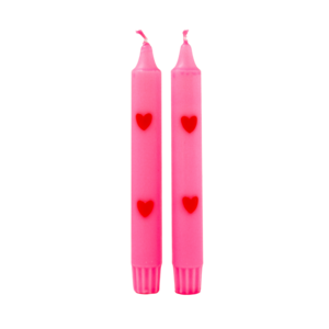 Dinner Candle Heartbeat - Set of 5
