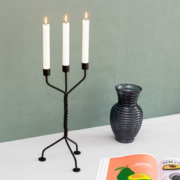 TWISTED CANDLEHOLDER