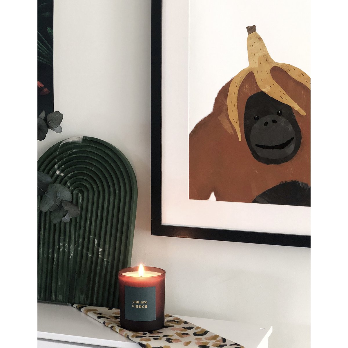 genévrier | bougie rechargeable en bois de cèdre + sapin
