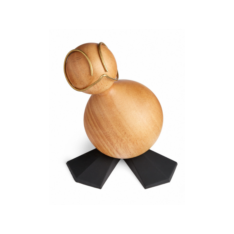 The Ugly Duckling - Wood Bird Animal figur - Dansk design
