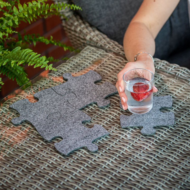 Vilten placemat PUZZEL
