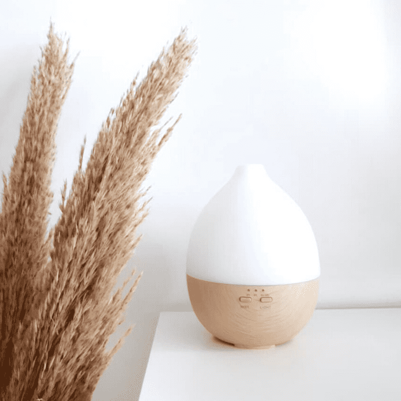 Nimbus 2.0 også natlampe - Geurwolkje® Diffuser - Lyst træ - 200 ml - Vejledende udsalgspris 44,95 €