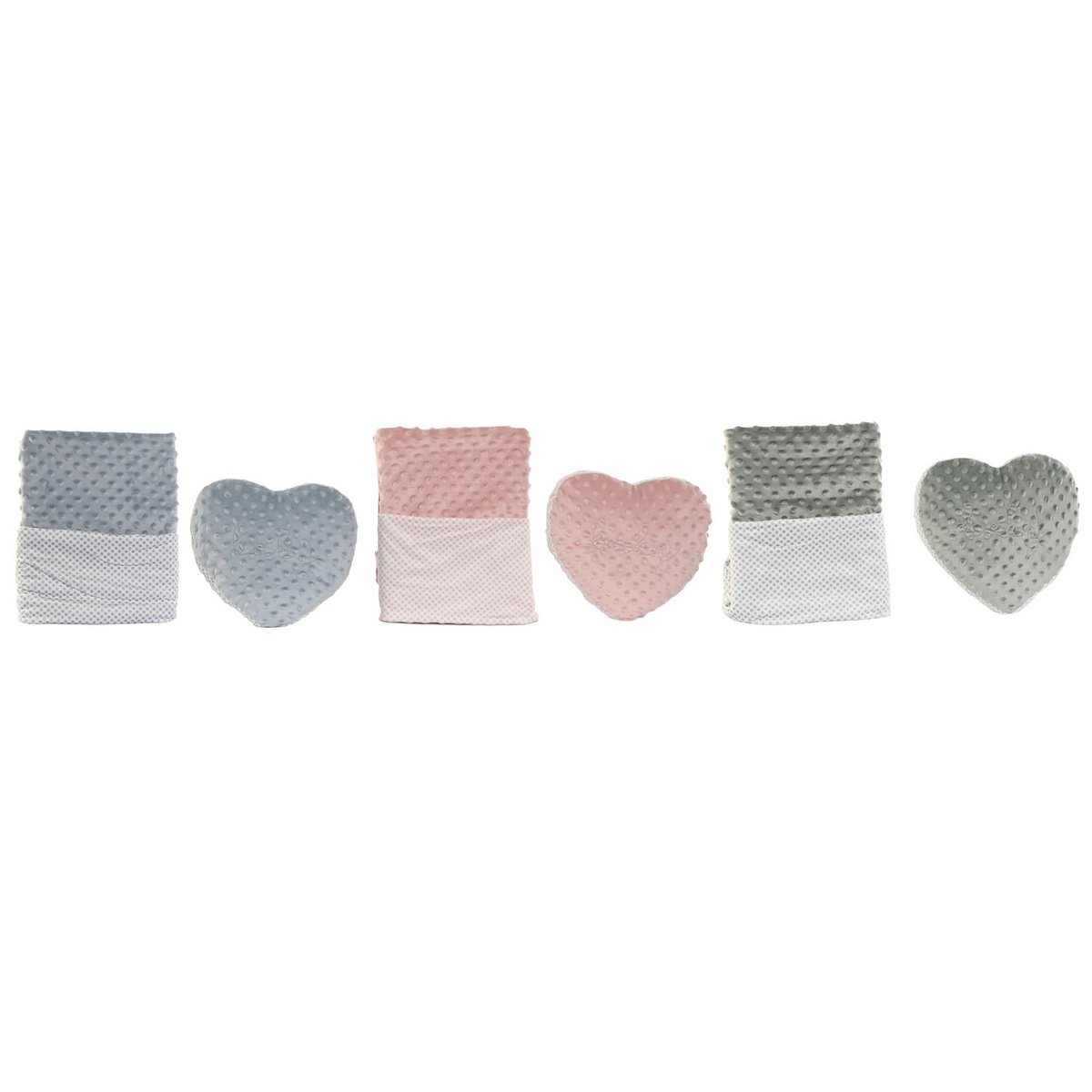 POLYESTER BLANKET PLUSH 75X100X10 3 SURT. BE210619