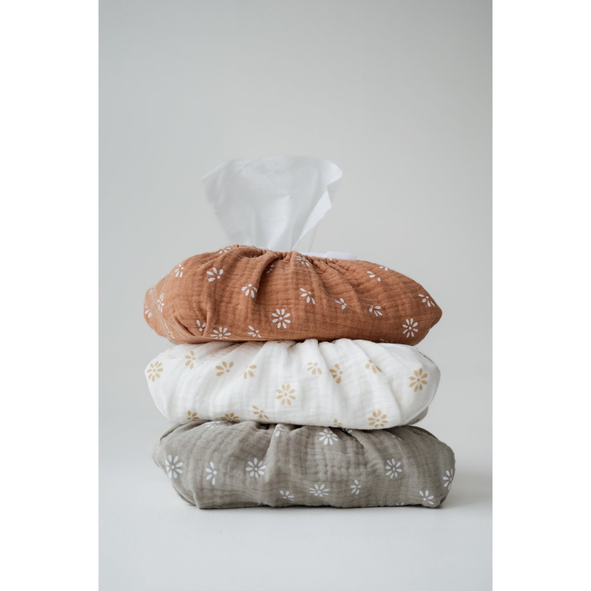 Tisu Baby Wipes Cover, Daisy Collection
